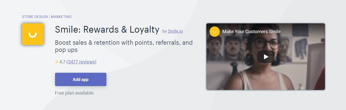 Smile Rewards and Loyalty