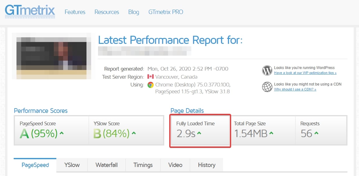 Load Speed optimization