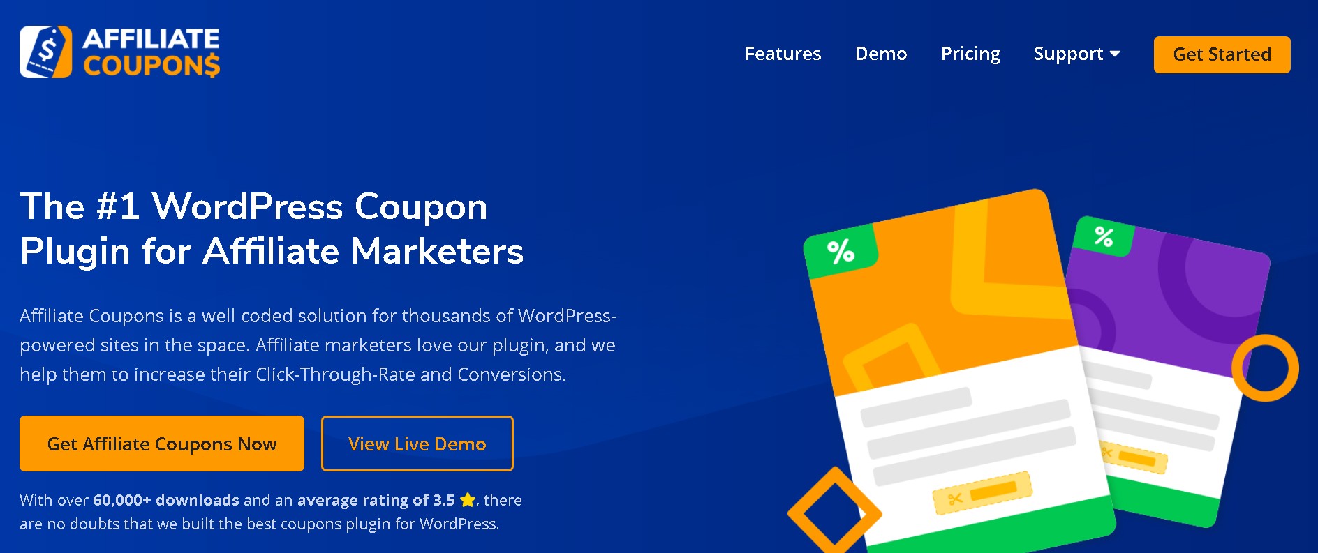 Affiliate coupon plugin