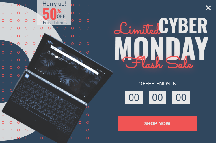 Cyber Monday Marketing Template