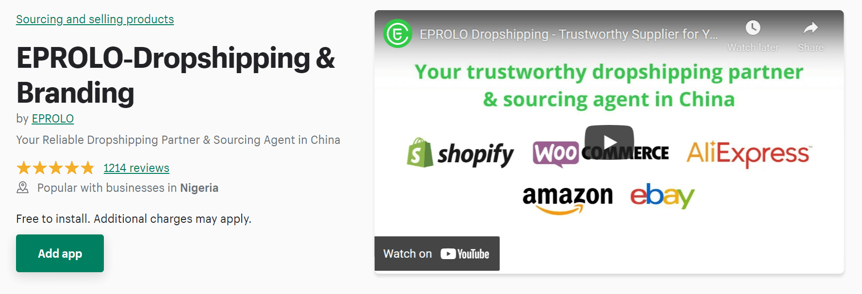 Eprolo Dropshipping 