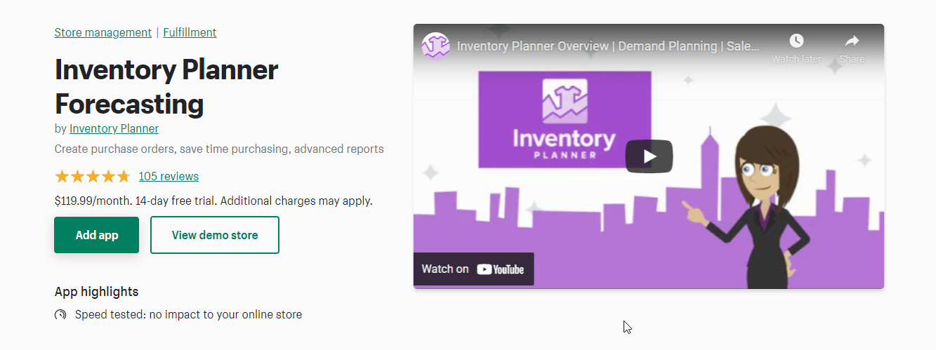 Shopify inventory management apps