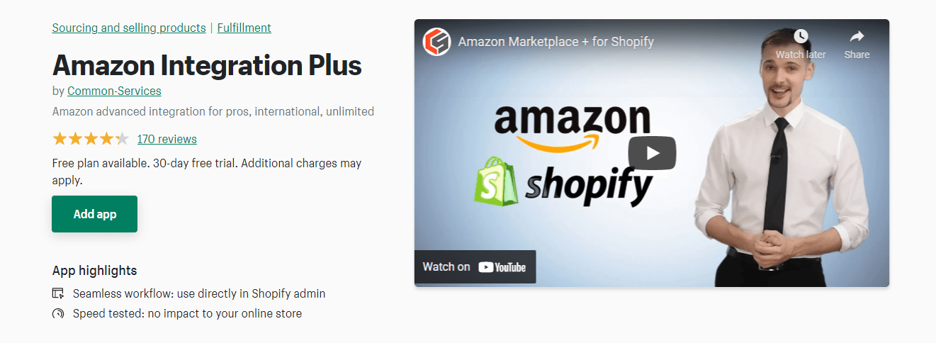 Amazon Shopify Integration