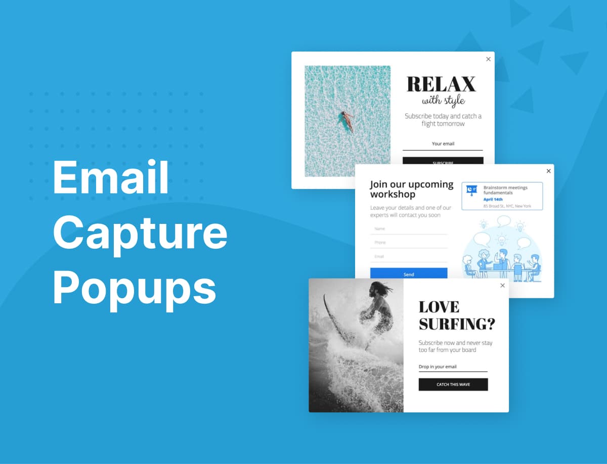 11 Email Capture Popup Examples to Use