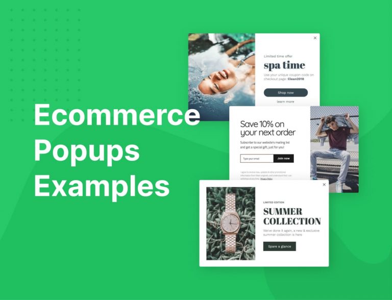 9 Ecommerce Sales-Driving Popup Examples