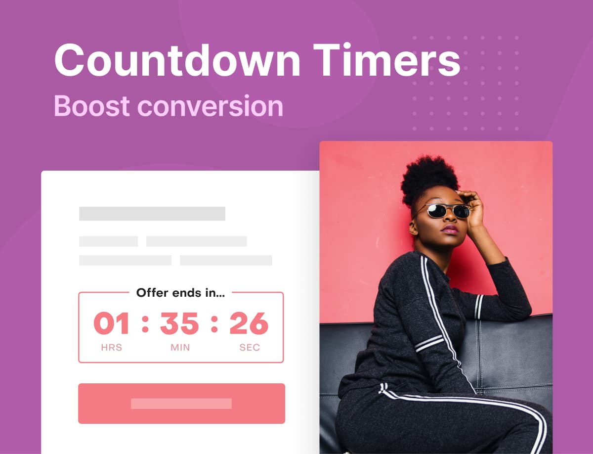 1 Hour Countdown Timer 4K (no sound) - White 