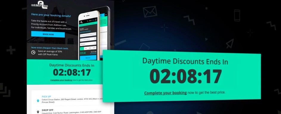 email countdown timer