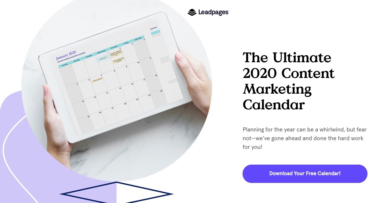 The Ultimate 2020 Content Marketing Calendar 