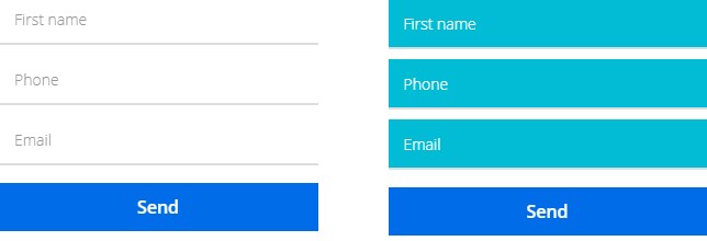 Form color ab testing