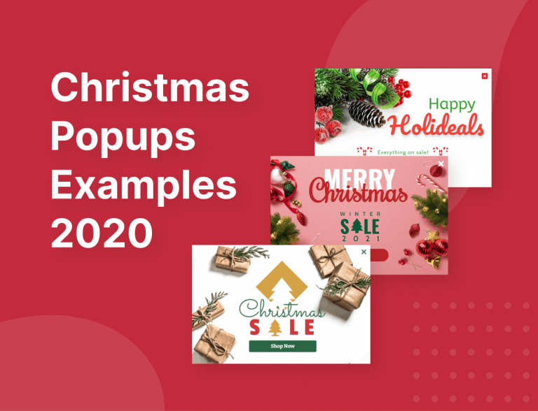 Christmas popup templates