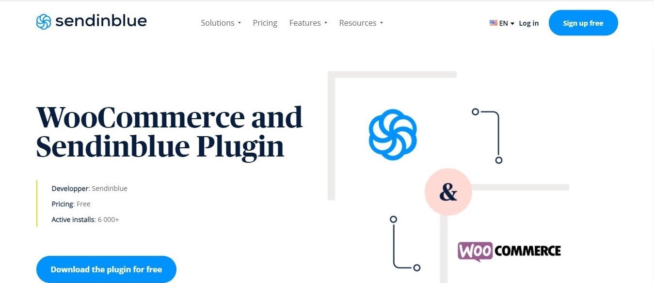 Sendinblue WooCommerce plugin