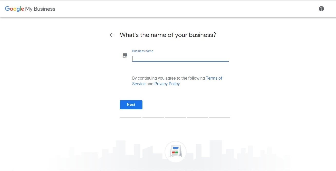 Google My Business Page