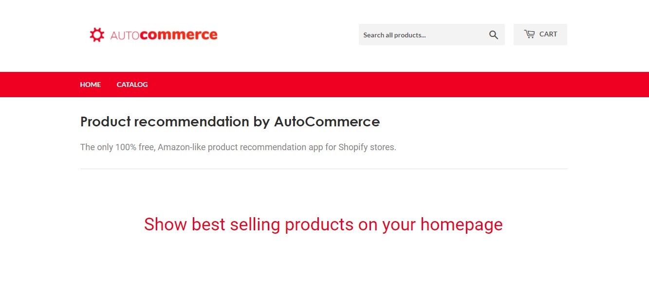 AutoCommerce Product Recommendation Tool
