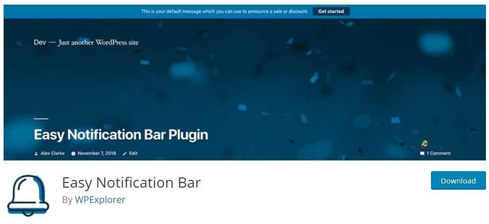 15 Best Notification Bar Plugins for WordPress 2021 - Adoric Blog