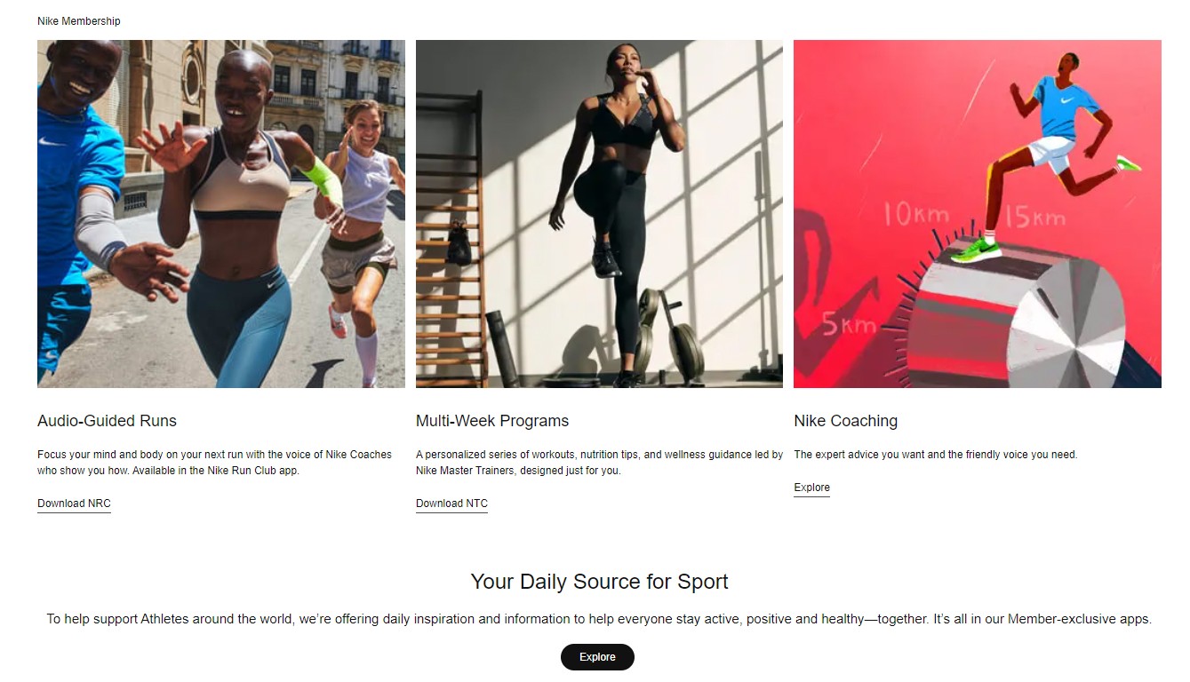 Nike customer loyalty clearance program