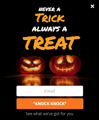 Halloween marketing template