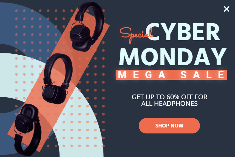 Cyber Monday mega deals promo