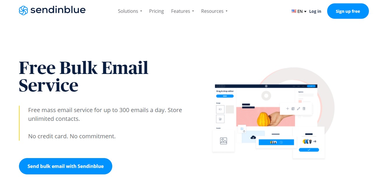 Sendblue bulk email sender