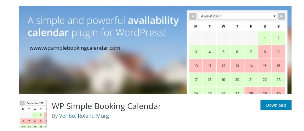 WP simple booking