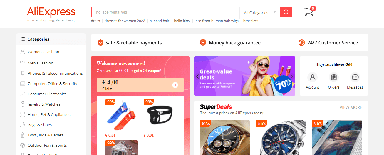 Aliexpress for dropshipping
