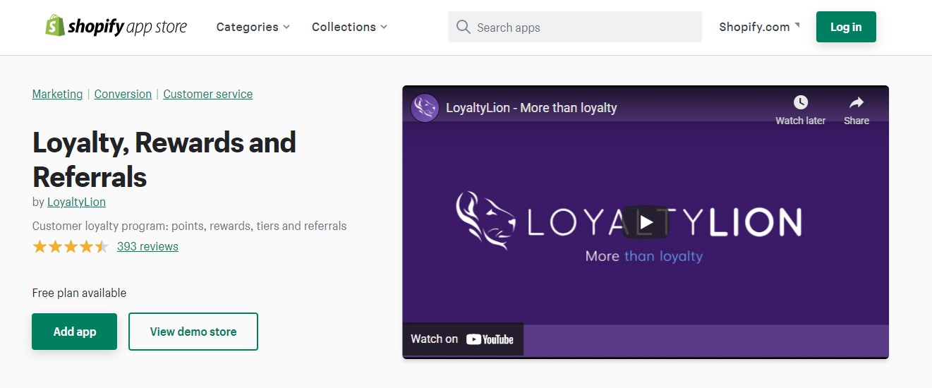Loyalty Shopify App