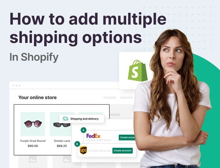 multiple shipping options Shopify