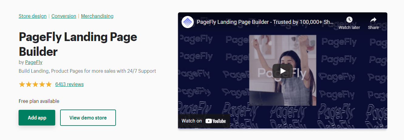 page builder app