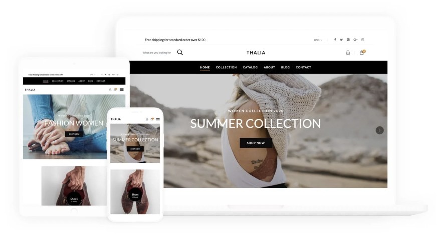 Thalia Shopify theme