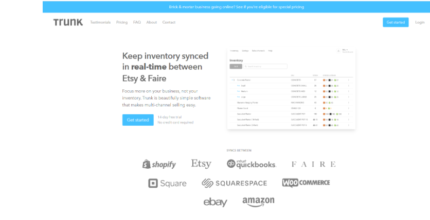 Truck Shopify inventory management