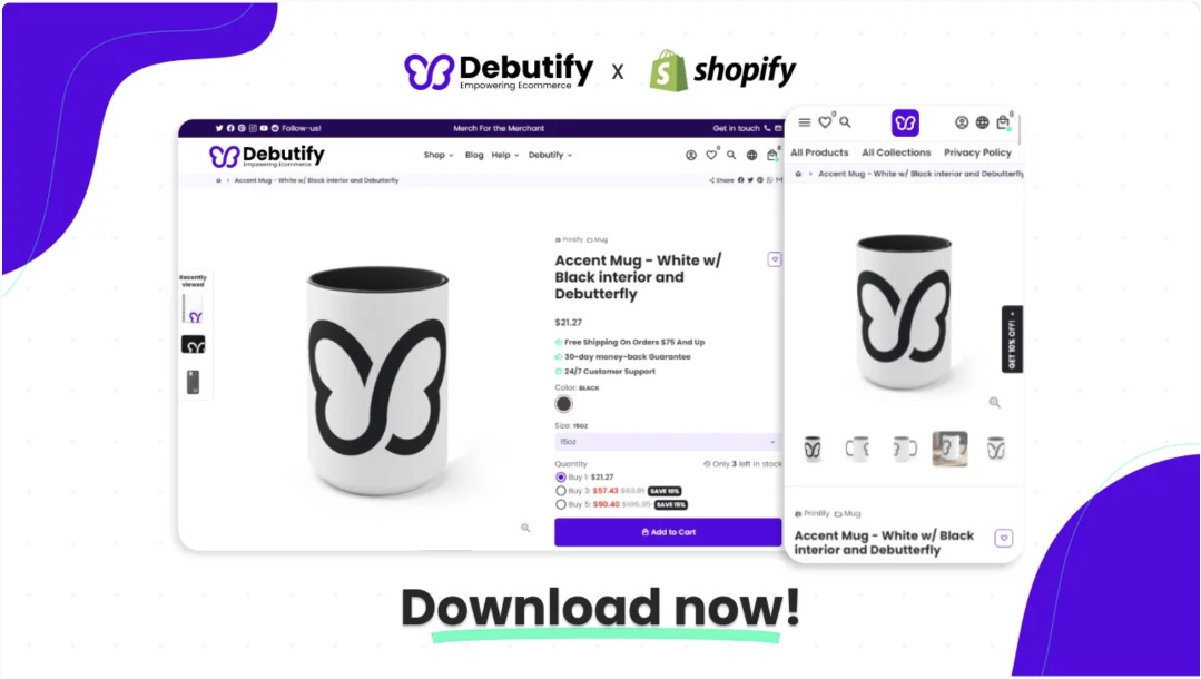 Debutify Shopify theme