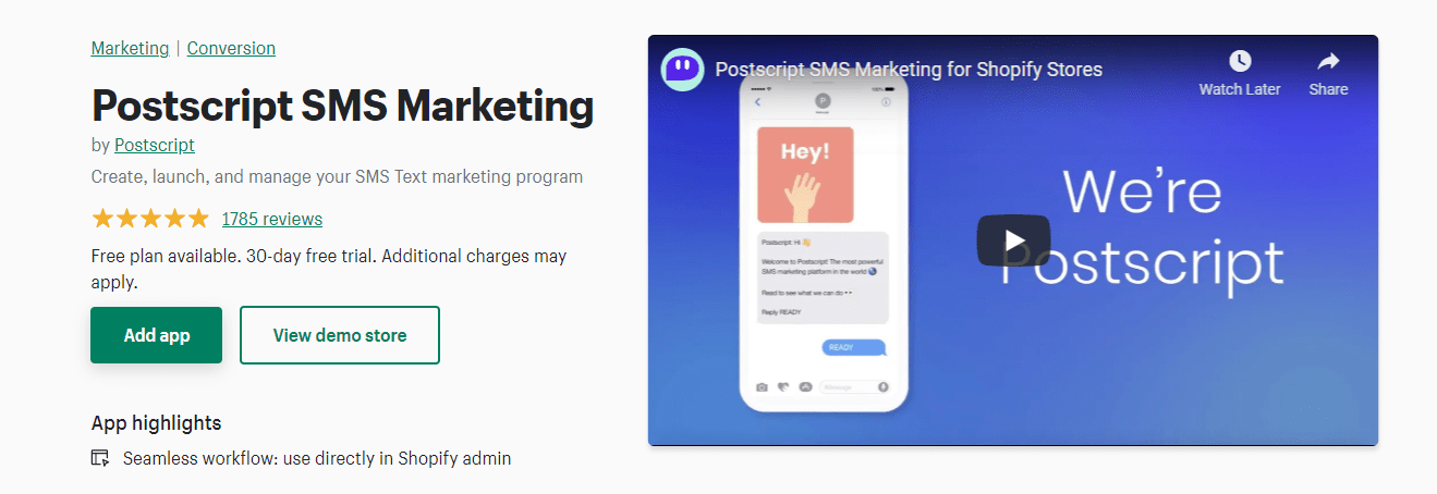 SMS marketing apps 