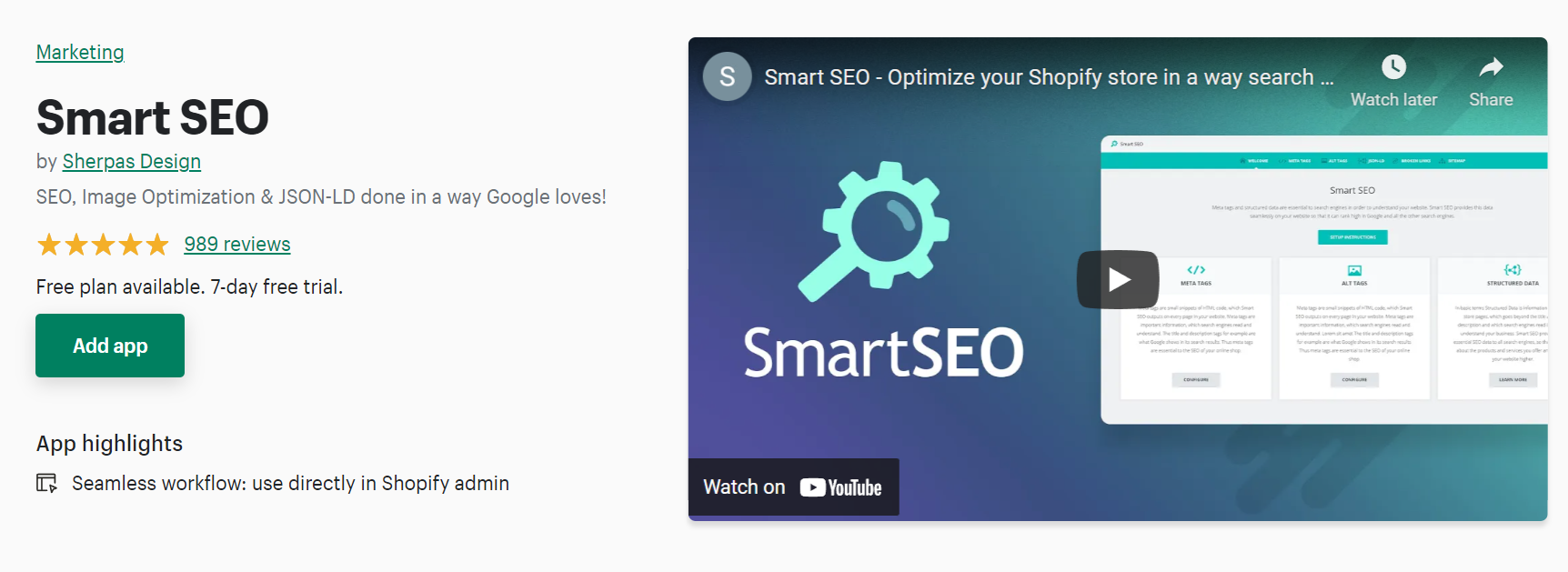 Best Shopify SEO apps