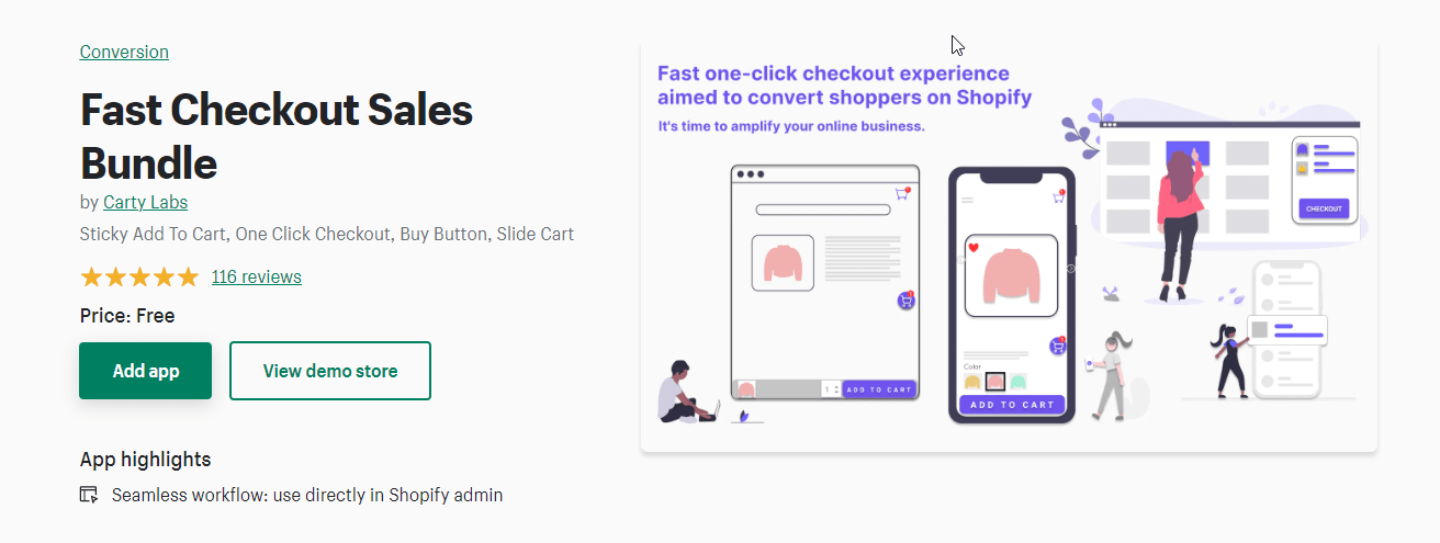 Fast checkout