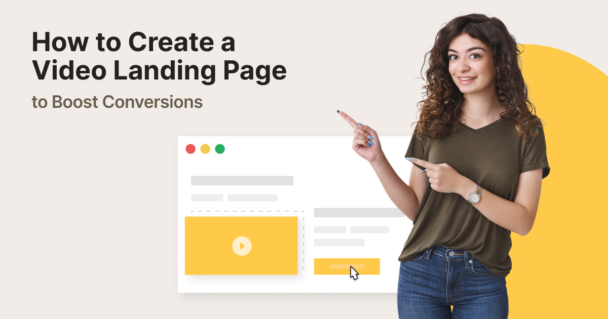 How to Create a Video Landing Page to Boost Conversions - Adoric Blog