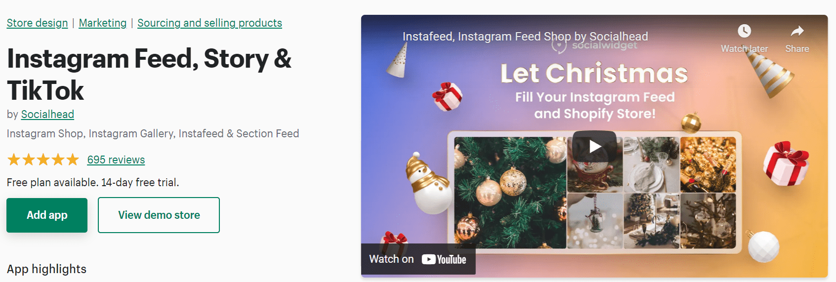 Instagram Feed Apps for Shopify