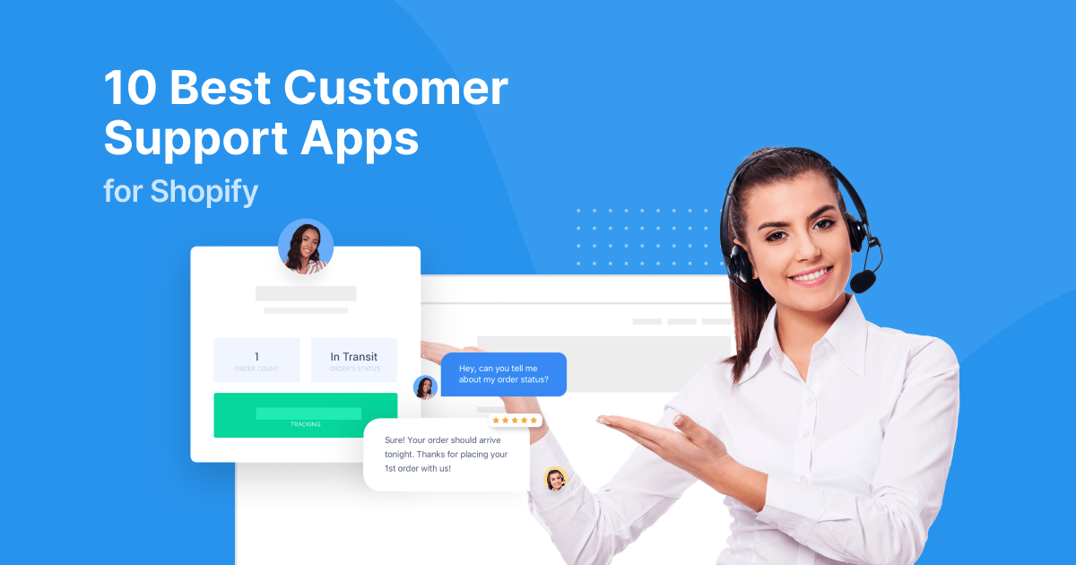 Shopify app: Helpdesk and live chat for online store 