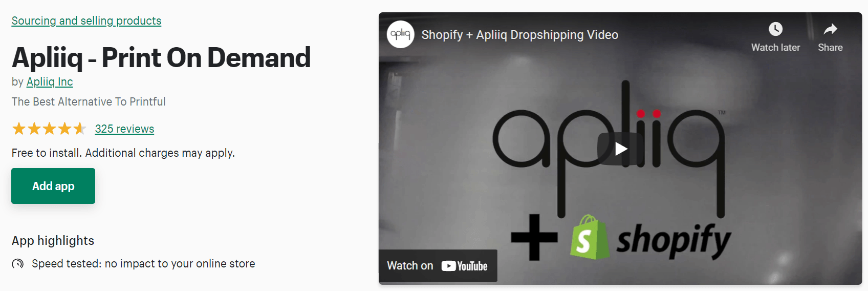 Apliiq print-on-demand service