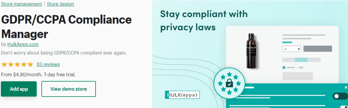 GDPR Compliance Manager