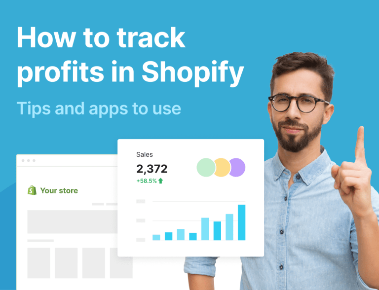 Track profits in Shopify