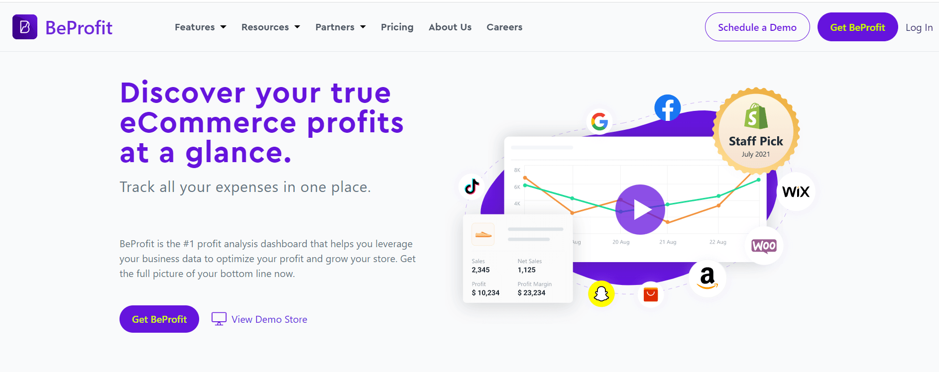 Track profits in Shopify