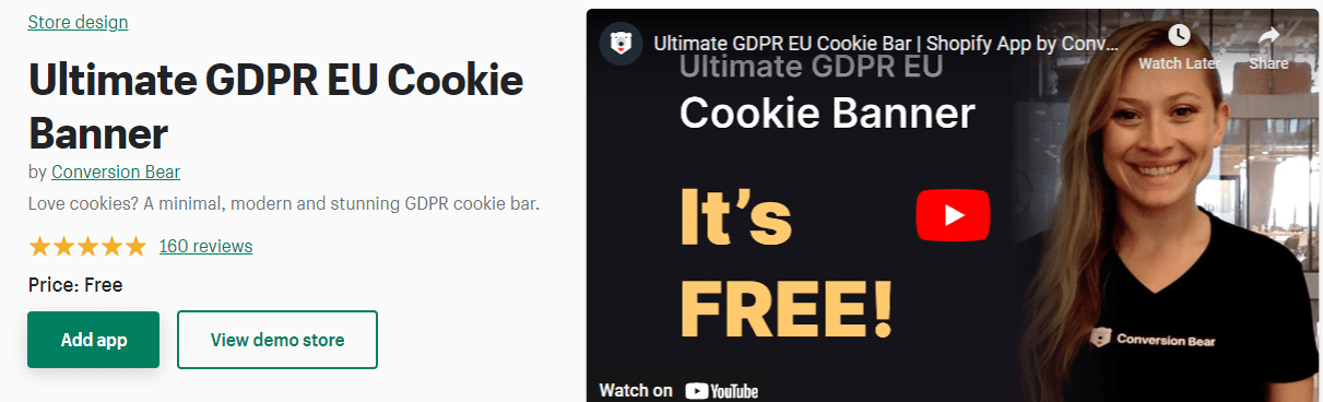 Ultimate GDPR EU Cookie Banner
