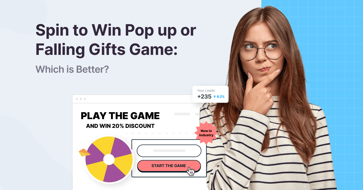 Which is Better: Spin to Win Pop up or Falling Gifts Game? - Adoric Blog