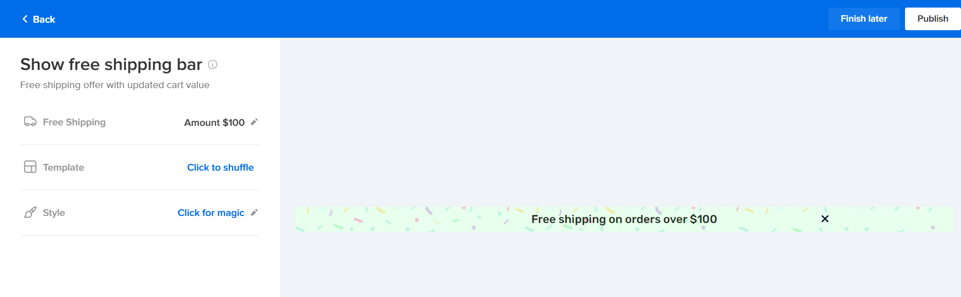 WooCommerce Free Shipping Bar - Free Shipping Over Amount - #1 Increase  Average Order Value