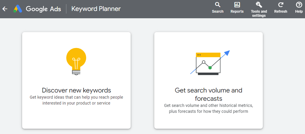 Google Keyword Planner