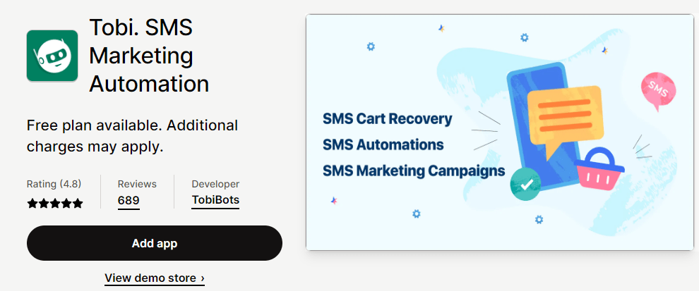 Tobi SMS marketing automation