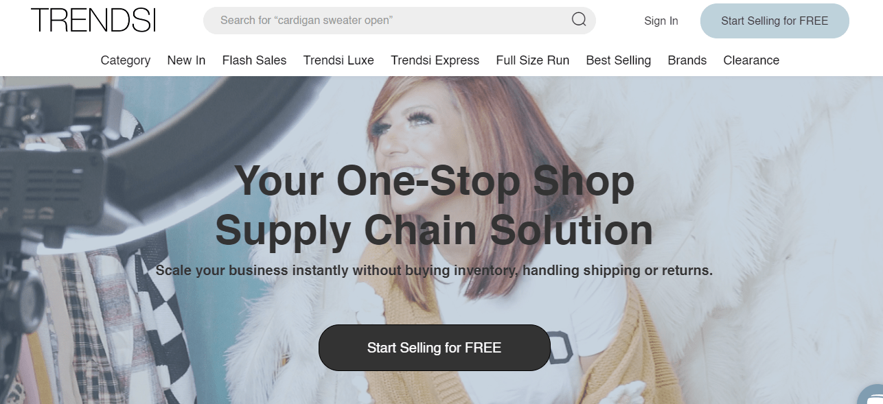 Trendi Shopify supplier