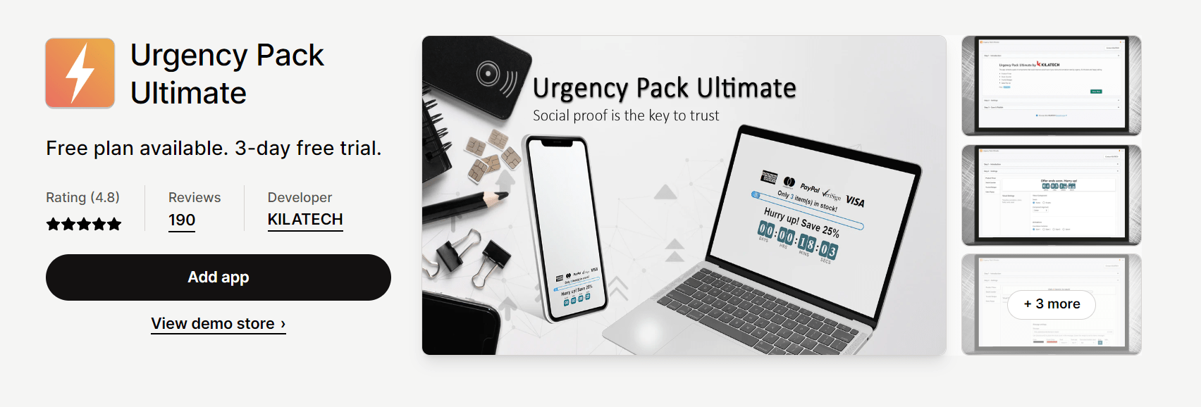 Urgency Pack Ultimate