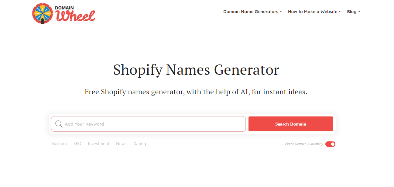 wheel name generator
