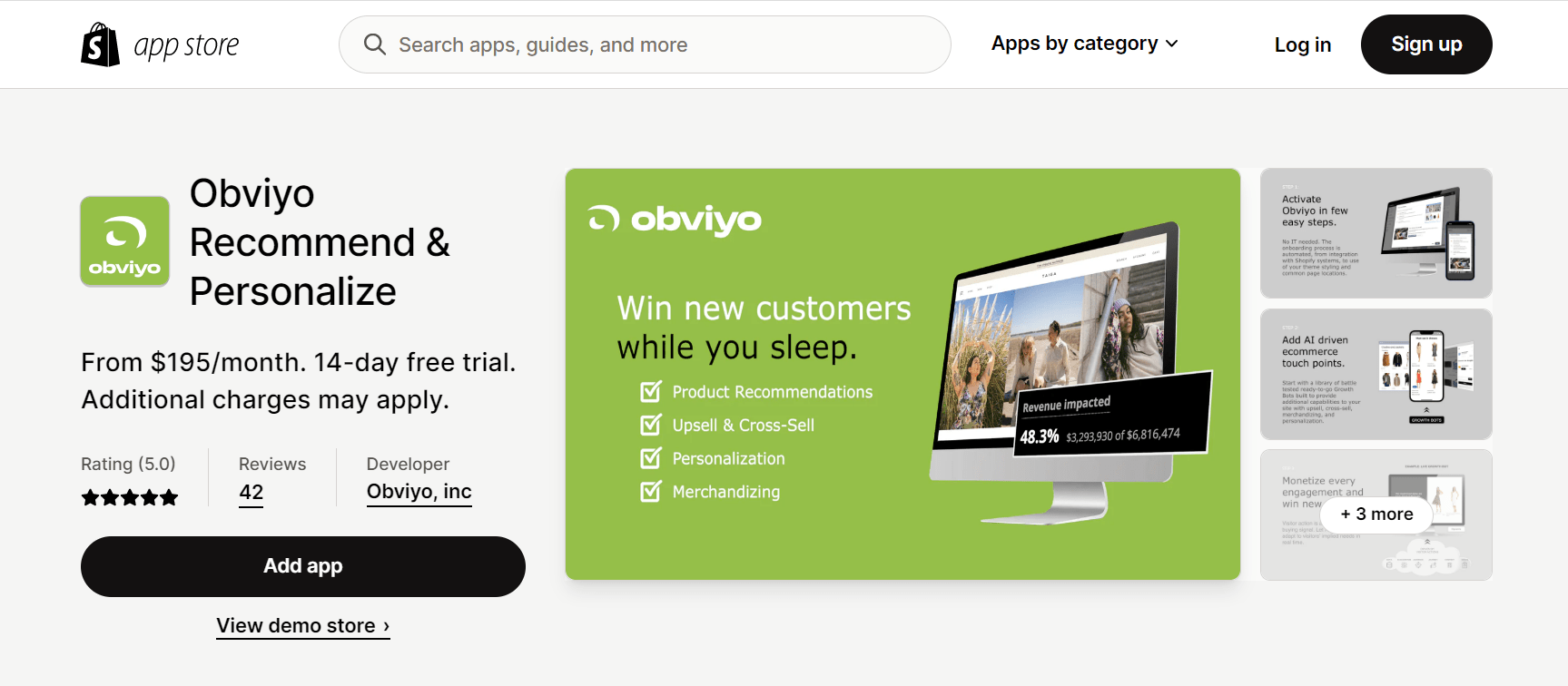Obviyo recommendations