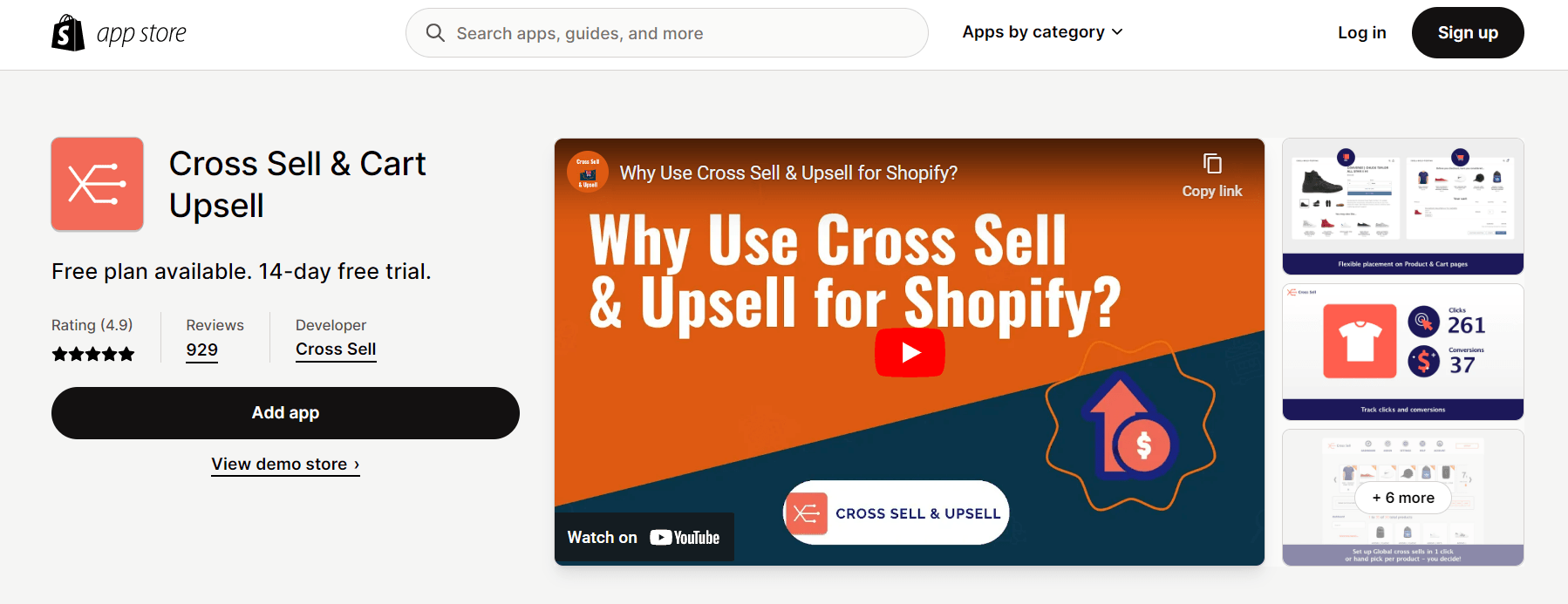 cross-sell apps for Shopify
